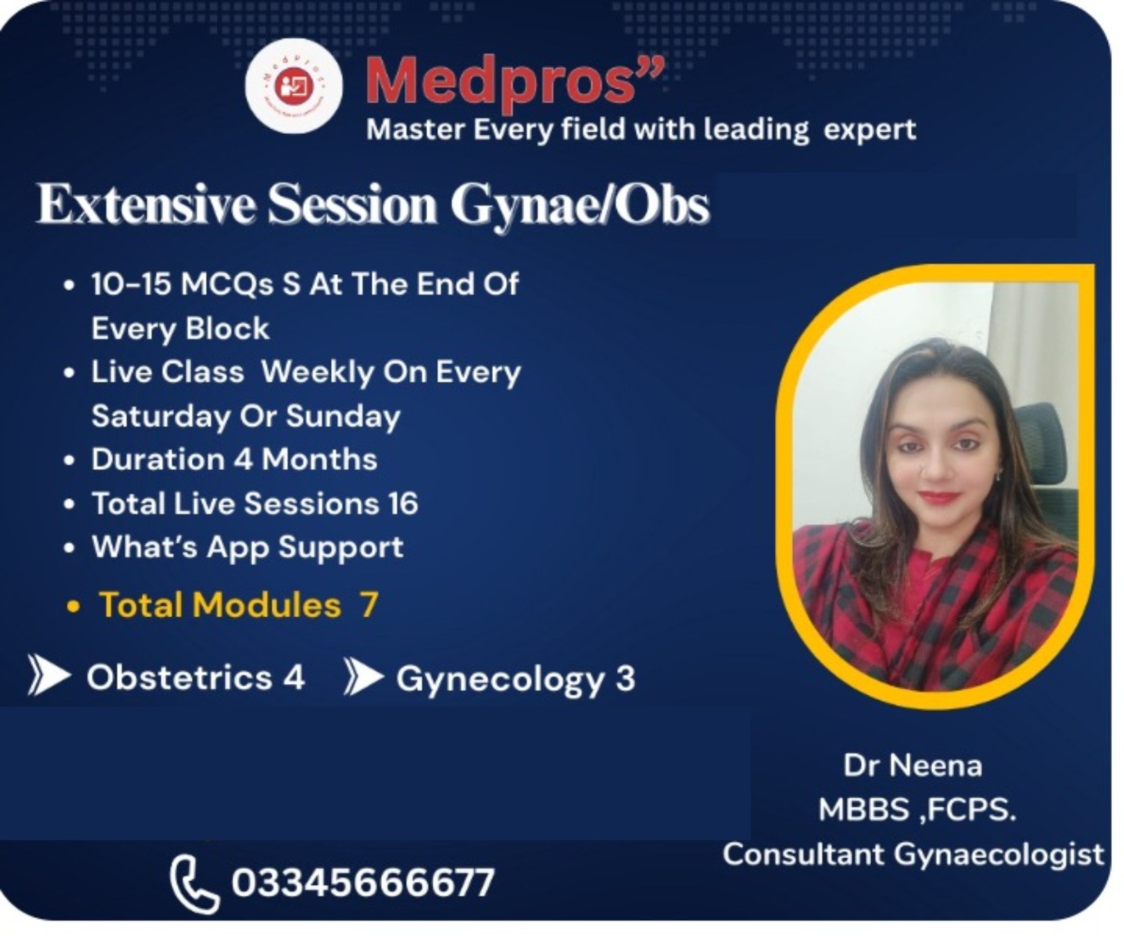 Extensive Session Gynae/Obs