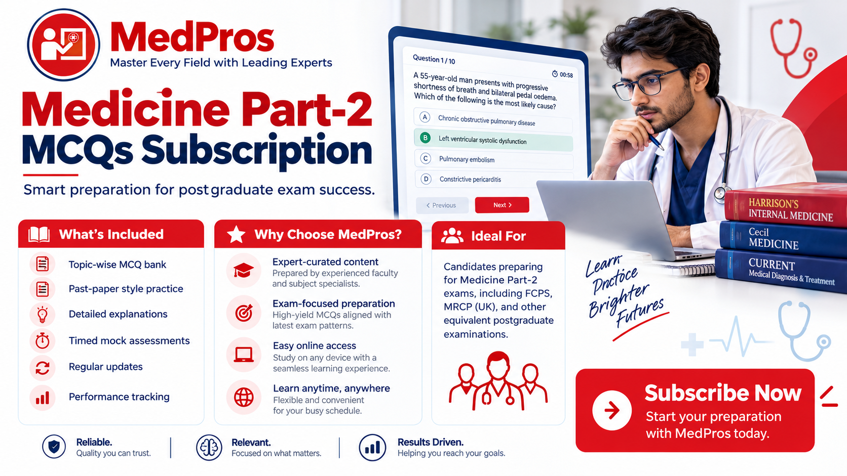Medicine Part-2 MCQs Subscription | MedPros