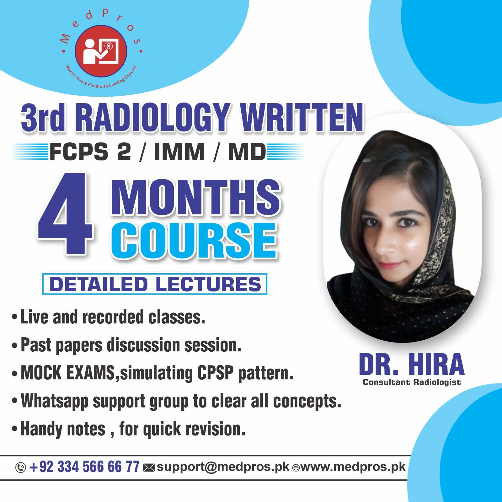 3rd RADIOLOGY WRITTEN  FCPS 2/IMM / MD