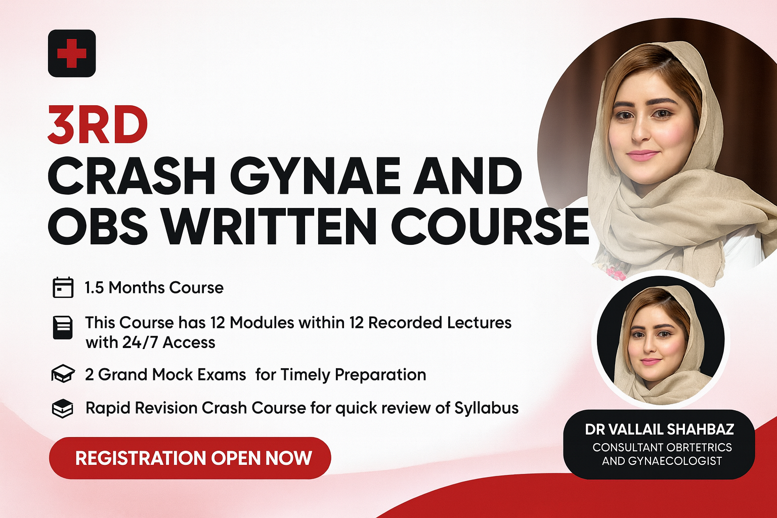 3rd Crash Course in Gynaecology and Obstetrics: Written Exam Preparation
