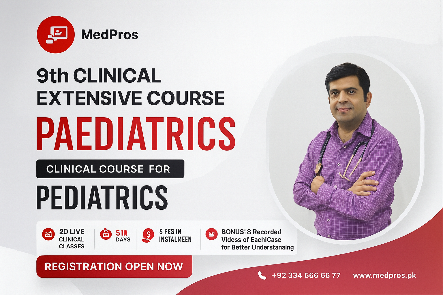 Comprehensive Clinical Pediatrics Course for FCPS and MD Candidates