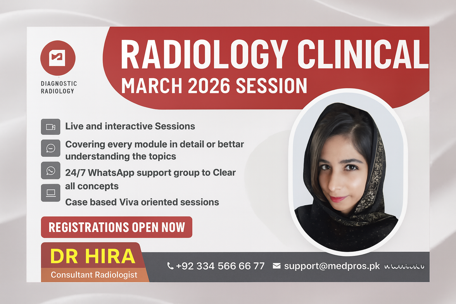 RADIOLOGY CLINICAL/MARCH 2026 SESSION