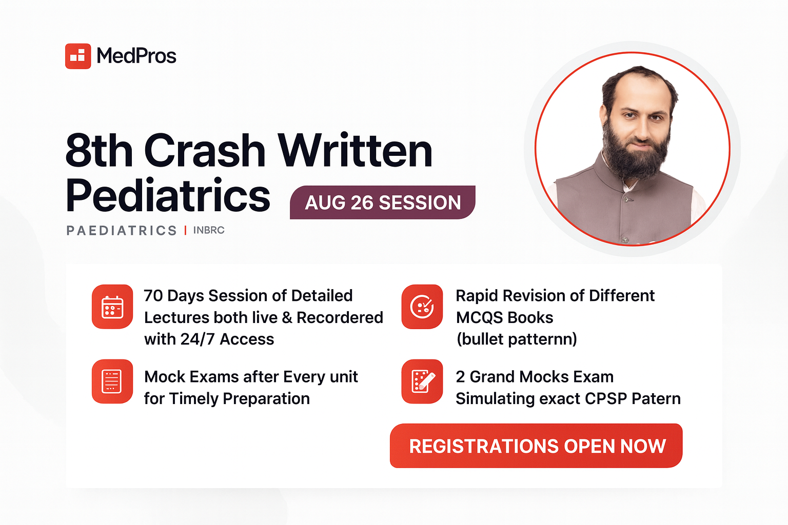 Comprehensive Crash Course in Pediatrics for IMM/Mcps/MD/FCPS-2