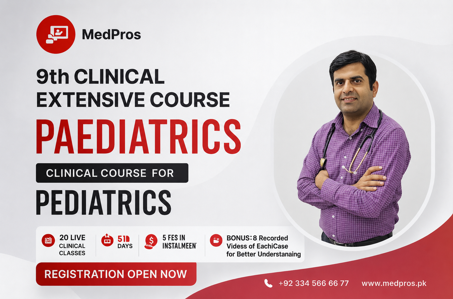 Comprehensive Clinical Pediatrics Course for FCPS and MD Candidates