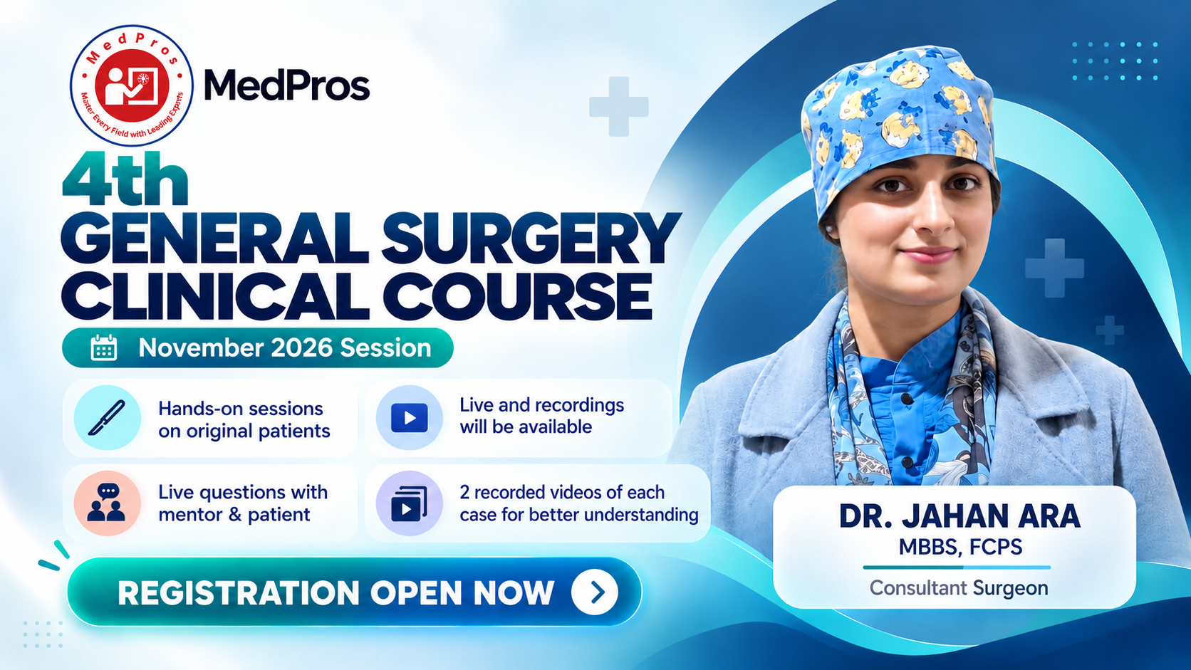 4rth Advanced General Surgery Clinical Course - November-2026